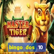 bingo dos 10 mandamentos da lei de deus